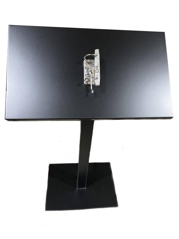 Металлическая информационная стойка для меню 14 кг 103х60х35 см