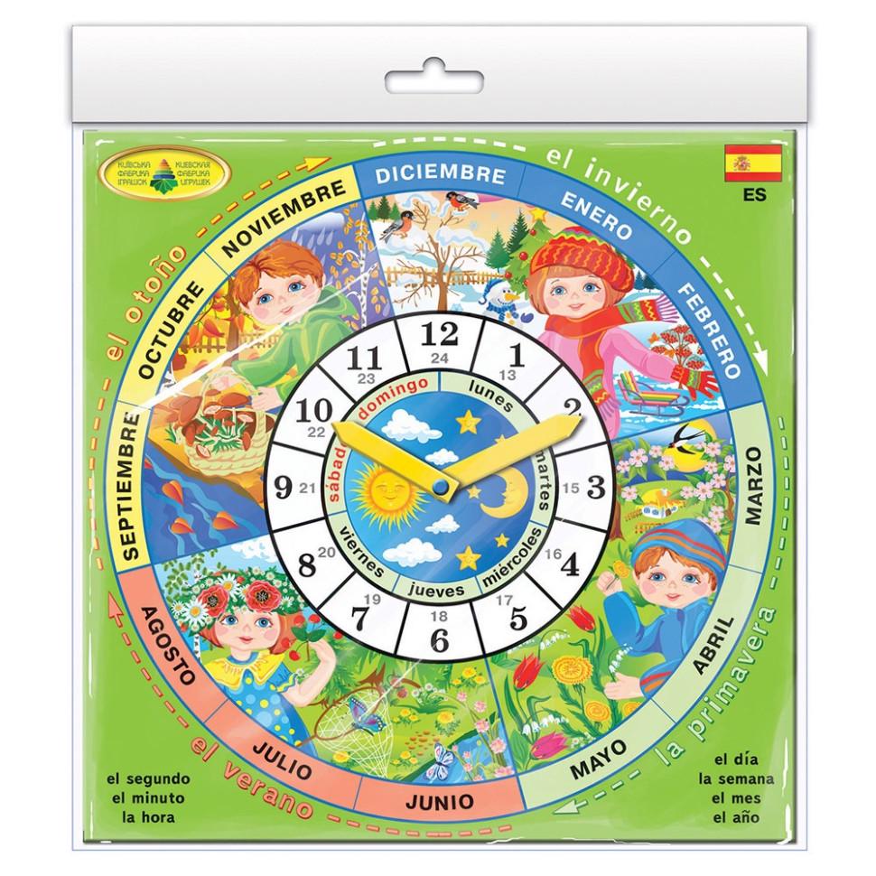 Настільна гра дитяча розвиваюча Енергія Годинник Spain 82821 іспанською мовою (RLT13042)