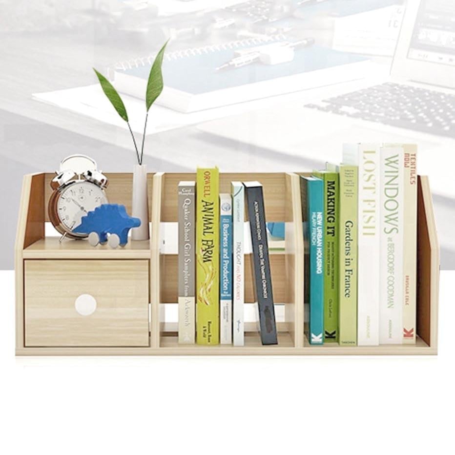 Полка книжная настольная из дерева Эльвария Бланже (КПА-012701)