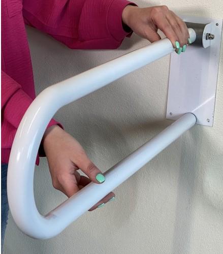 Поручень відкидний настінний Maxiflow 4832.2311S.102.00 Білий (13270) - фото 2 Поручень відкидний настінний Maxiflow 4832.2311S.102.00 Білий (13270) - фото 2
