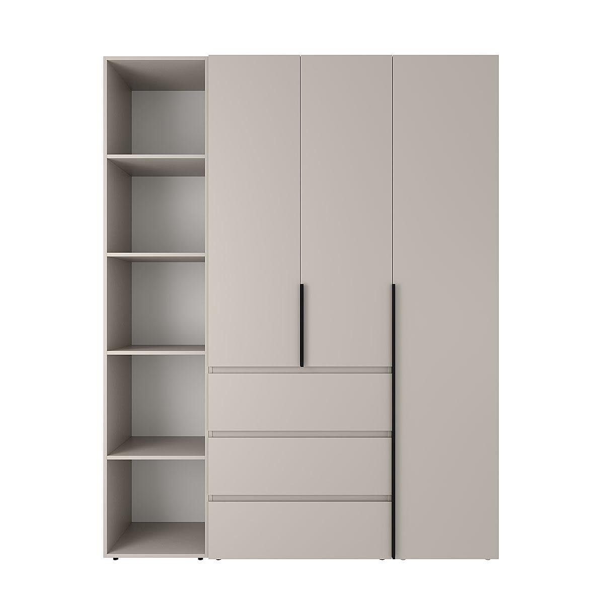 Шкаф распашной комбинированный ART IN HEAD №8 Light 1600x500x2200 мм Кашемир (GALTK0814000000) - фото 1