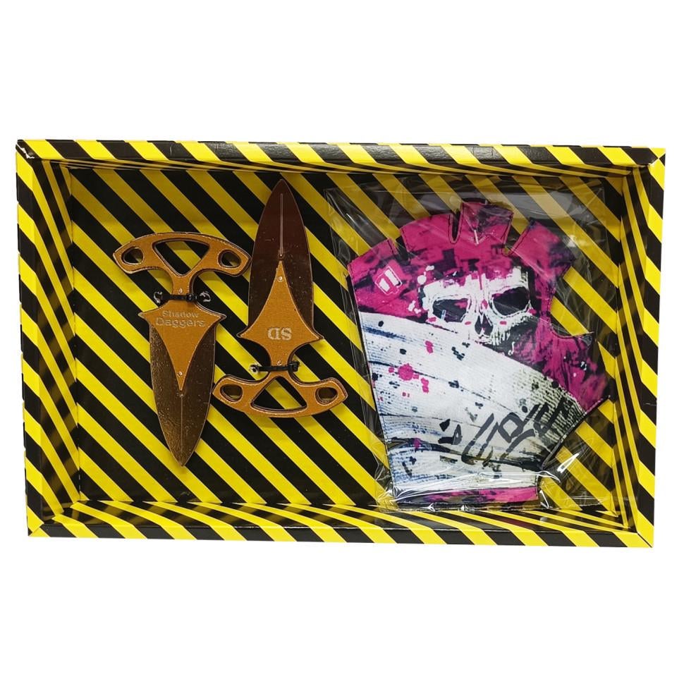 Набір дитячих іграшкових ножів Сувенірний BOX GOLD Daggers GDAG-B дерев'яний (RLT39515)