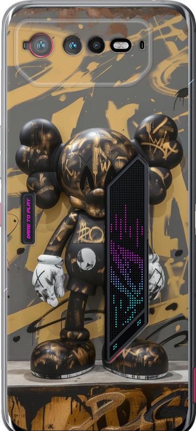 Чехол на Asus Rog Phone 6 Bronze kaws (6097u-3401-42517) Чехол на Asus Rog Phone 6 Bronze kaws (6097u-3401-42517)