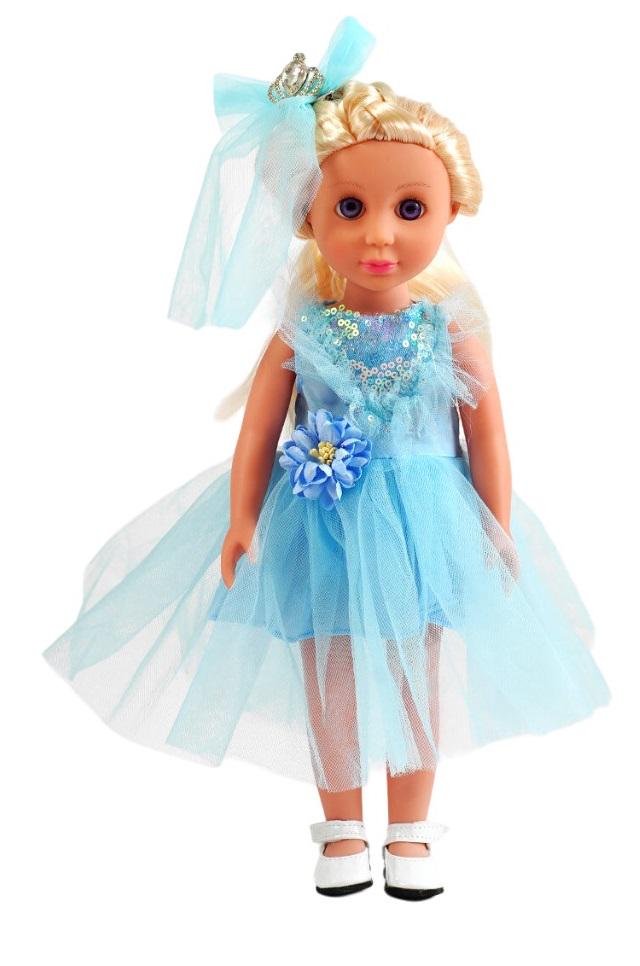 Кукла TK Union Group Милана На светском мероприятии 100 фраз 37 см Blue (147653)