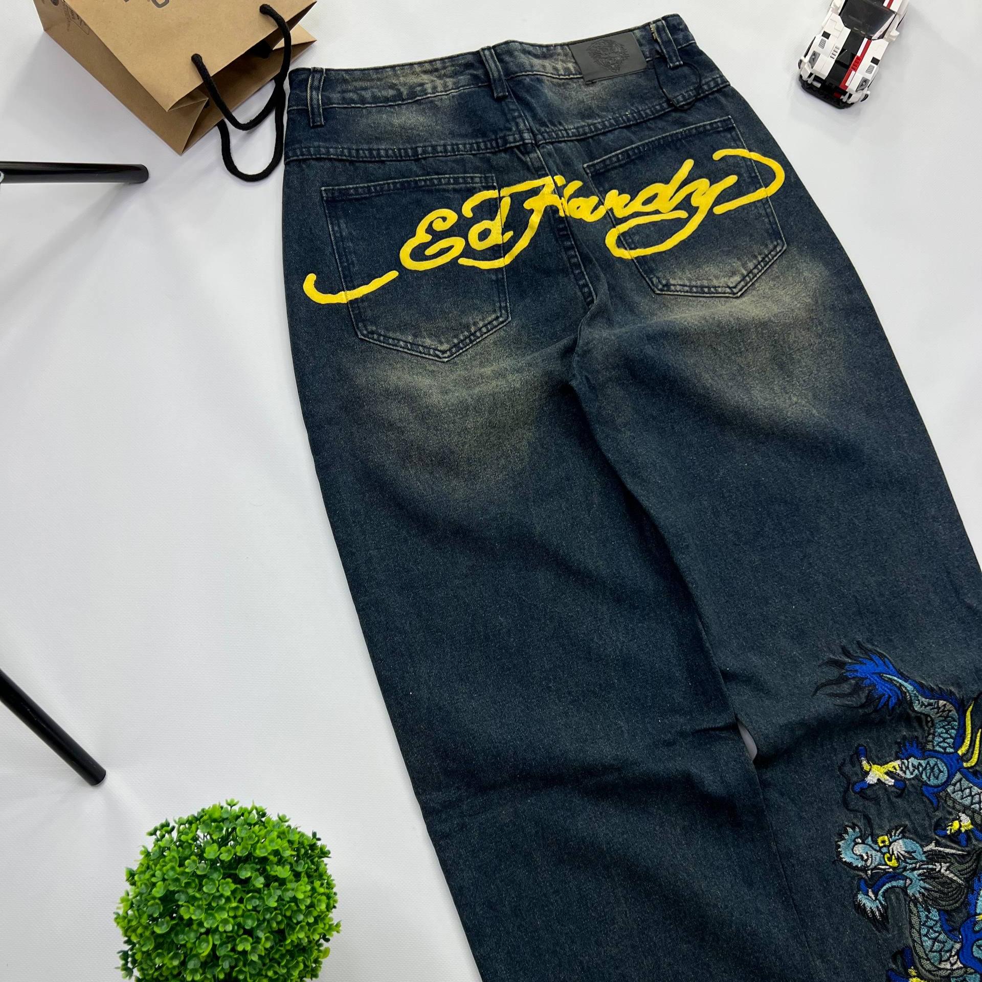 Джинси Ed Hardy Дракон XL (30296459) - фото 2 Джинси Ed Hardy Дракон XL (30296459) - фото 2