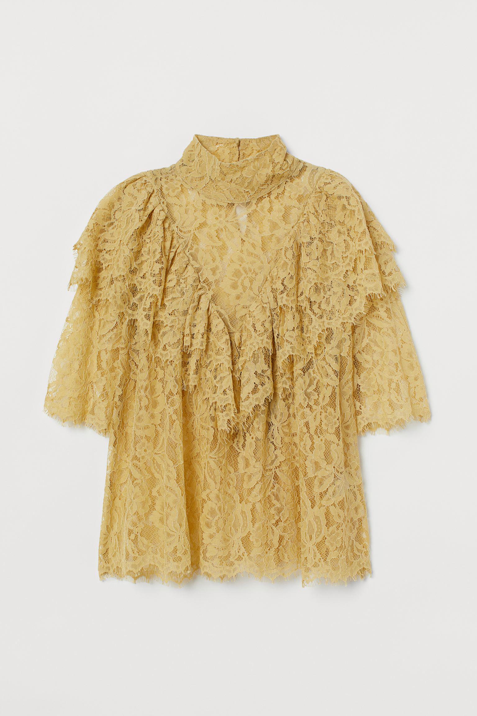 Блуза H&M р. 36 Желтый (22038814481)