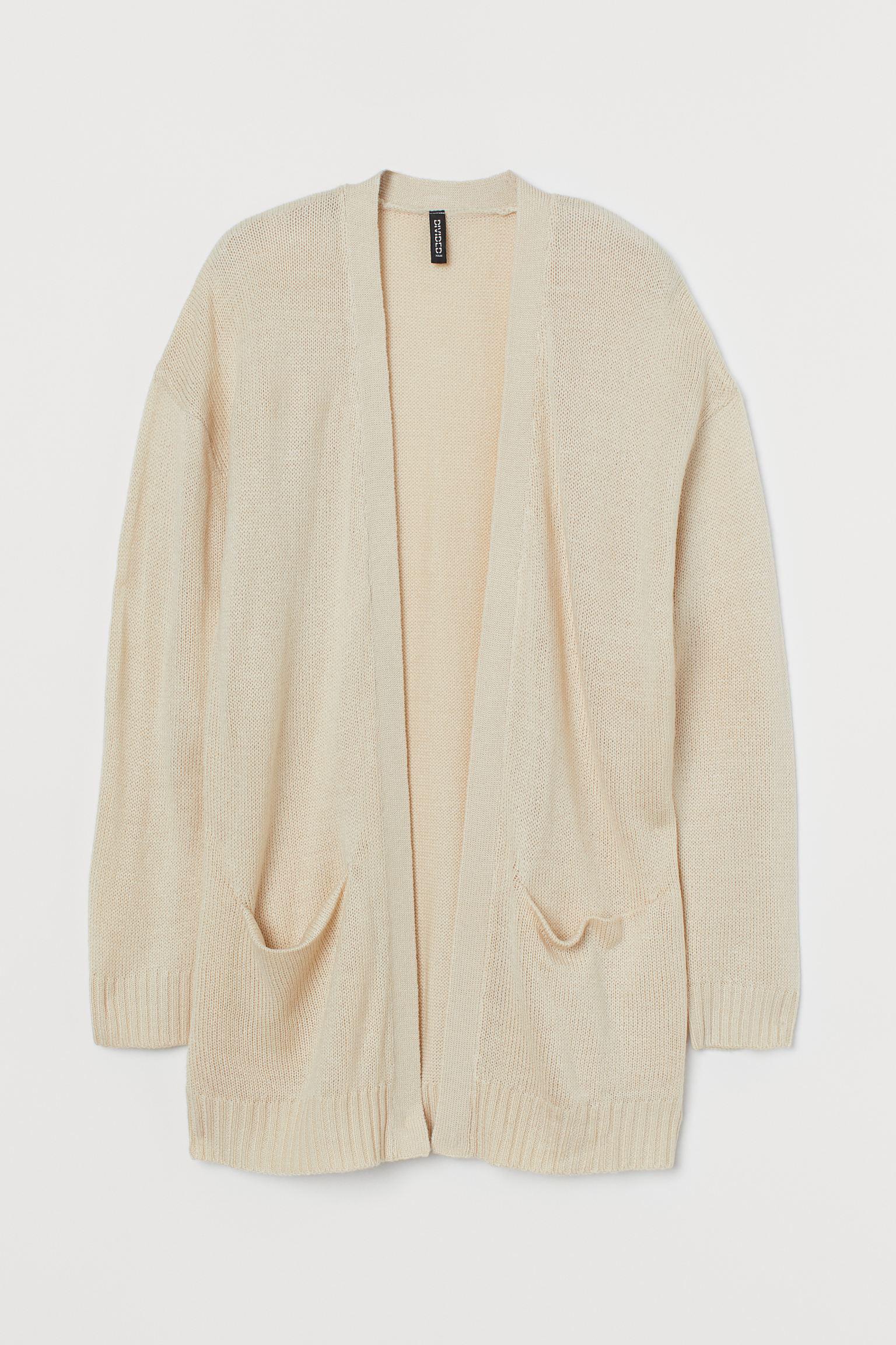 Кардиган H&M M Светло-бежевый (16086875240)