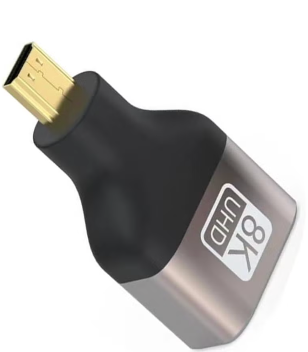 Переходник ADA-HDMI2.1AF-DM I-Taki HDMI гнездо-micro HDMI штекер тип D адаптер для передачи сигнала 1 шт. (000049344_1)
