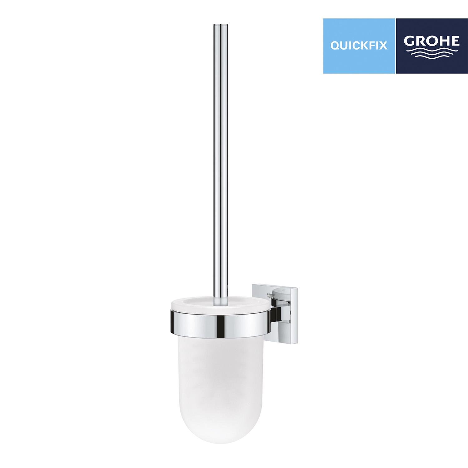 Ершик для унитаза Grohe QuickFix Start Cube 40977000 CV033416 подвесной Хром (214933) - фото 4