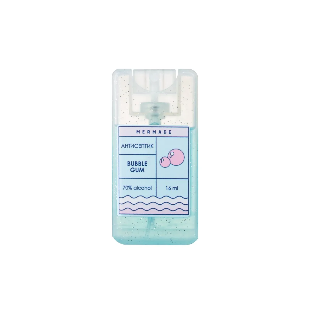 Антисептик для рук Mermade Bubble Gum 16 мл (4820241300341)