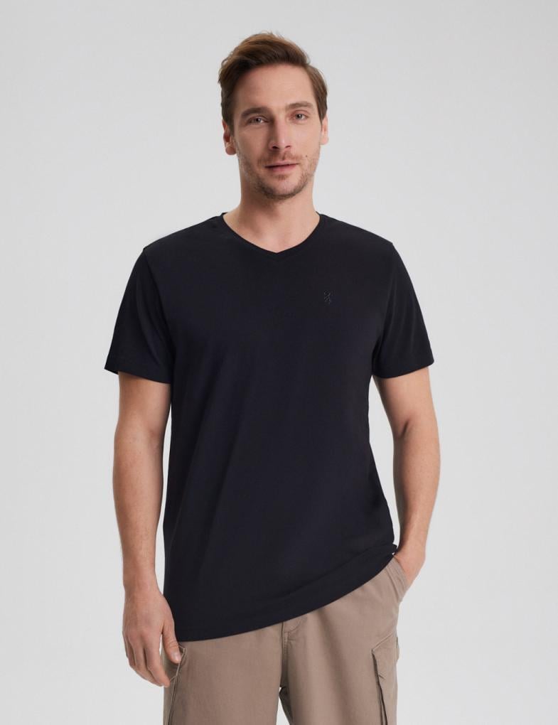 Футболка мужская Diverse V NECK XXXL Черный (5902598971067)