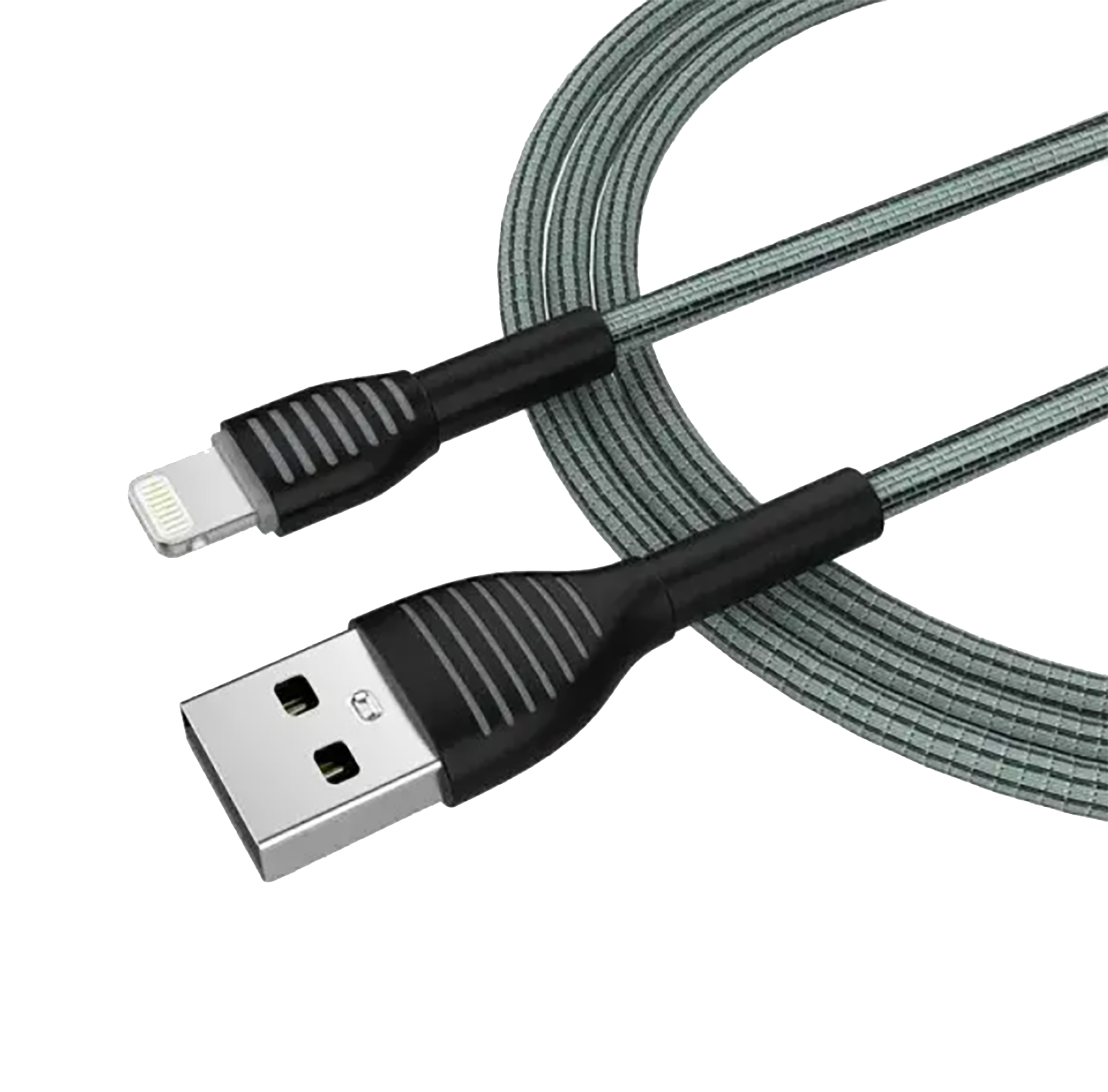 Кабель GOLF GC 74 Lightning USB 1 м Черный