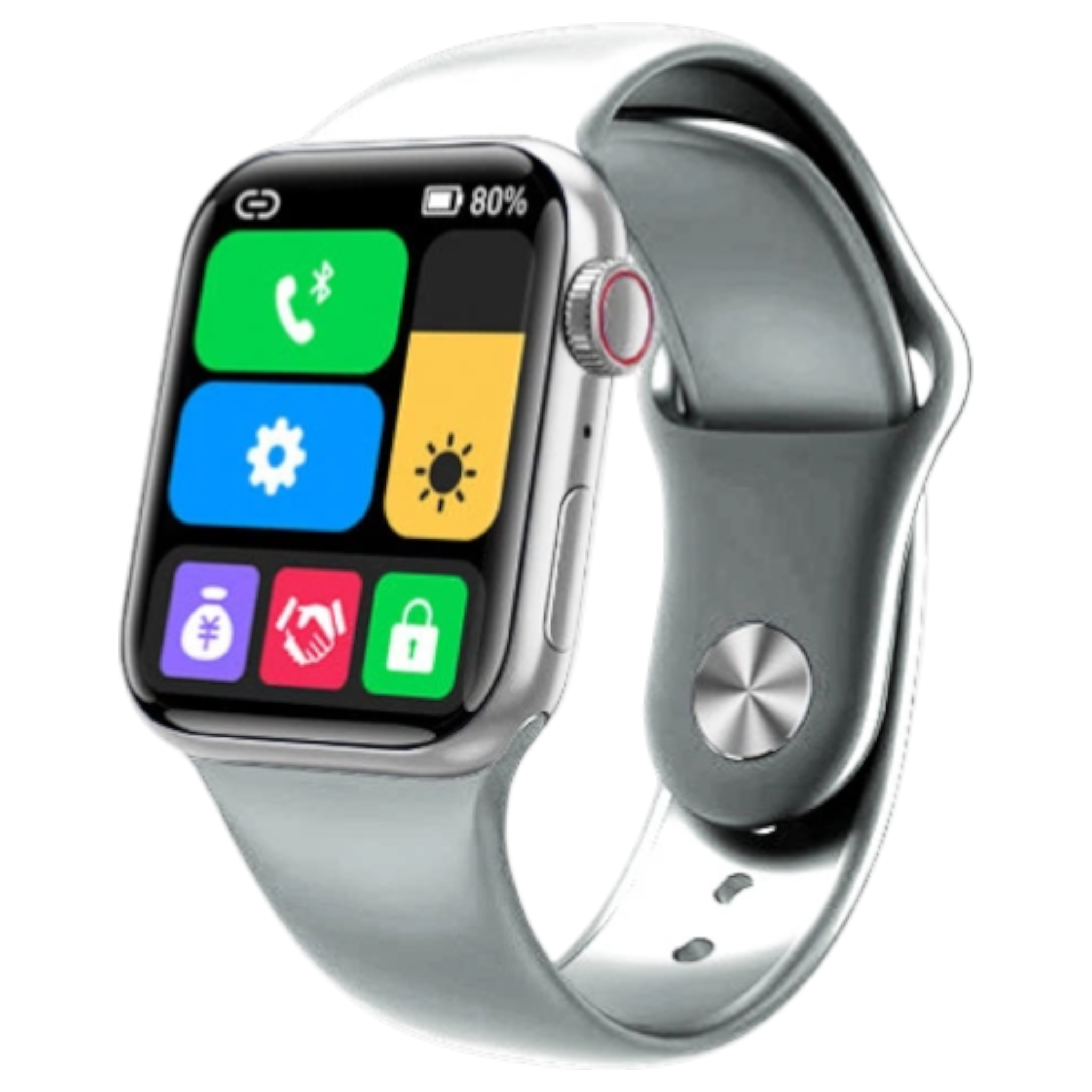 Смарт-часы Smart Watch Aluminium M26 Plus 44 мм Silver (11957)