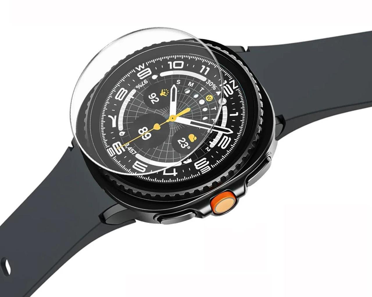 Защитное стекло для часов Samsung Galaxy Watch 8 Classic 46 мм (SM-L500)