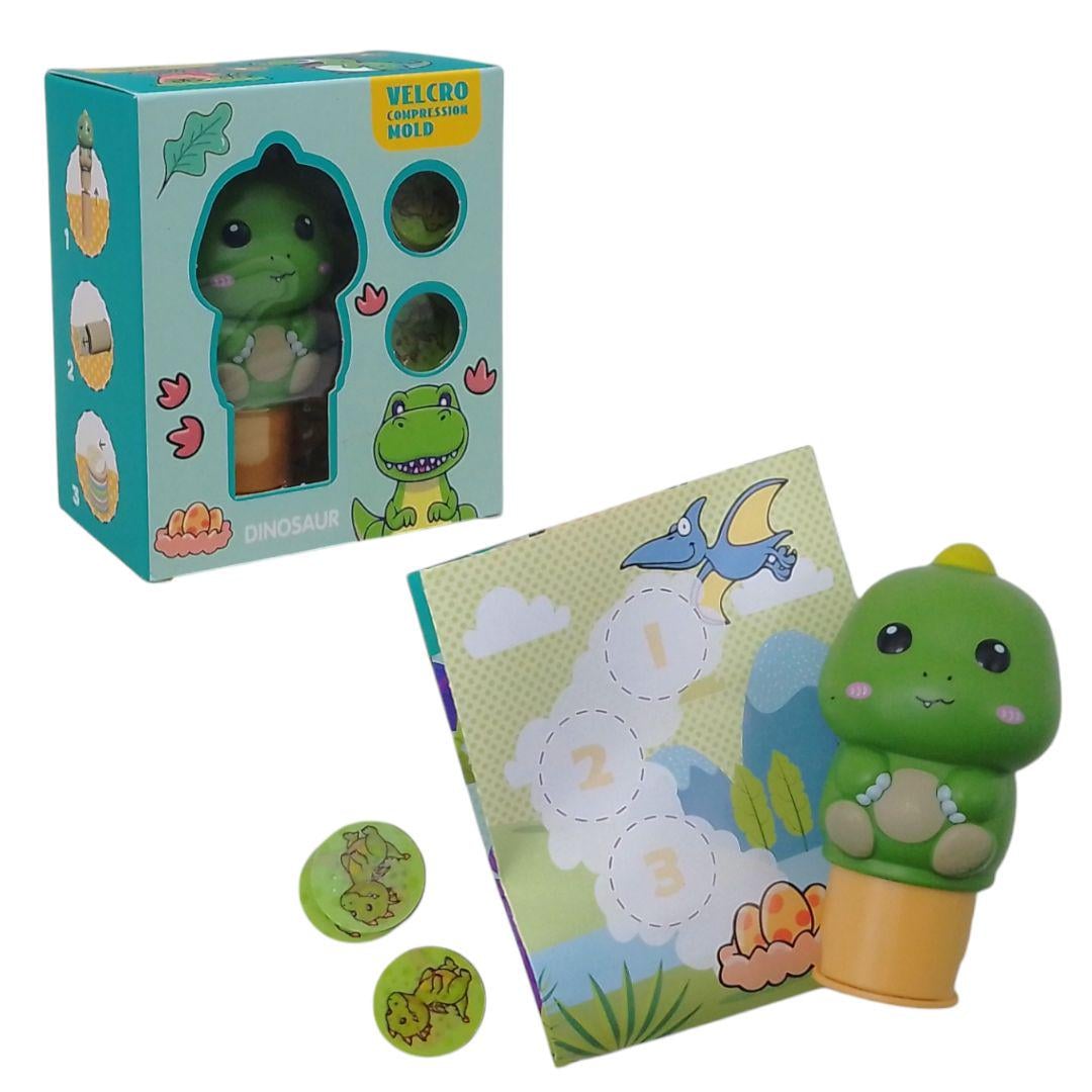 Набор штампы-наклейки Velcro Compression Mold Динозавр (252742)