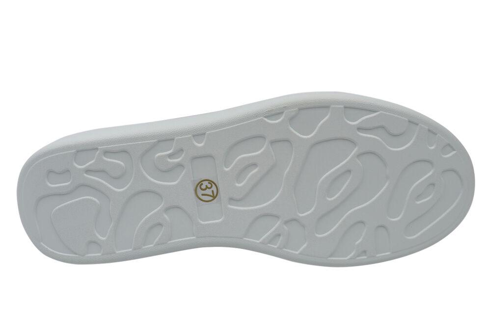 Кеди жіночі Bonavi зі шкіри на низькому ходу на шнурівці р. 37 Білий (6-21DTC) - фото 6 Кеди жіночі Bonavi зі шкіри на низькому ходу на шнурівці р. 37 Білий (6-21DTC) - фото 6