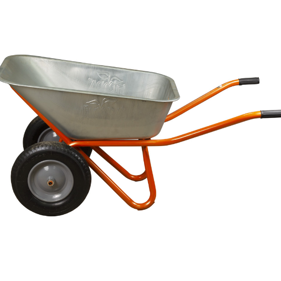 Тачка будівельна SIGMA двоколісна 100 л 320 кг 15" (4,00-8)