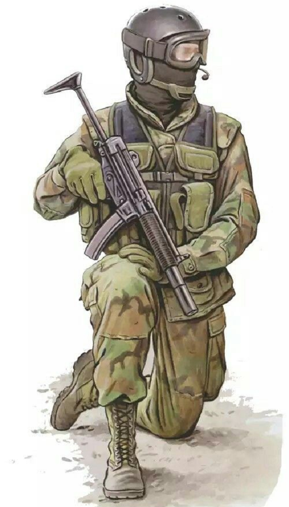 Алмазная мозаика Чарівний діамант Воин ВСУ 70x40 см (КДИ-1380)