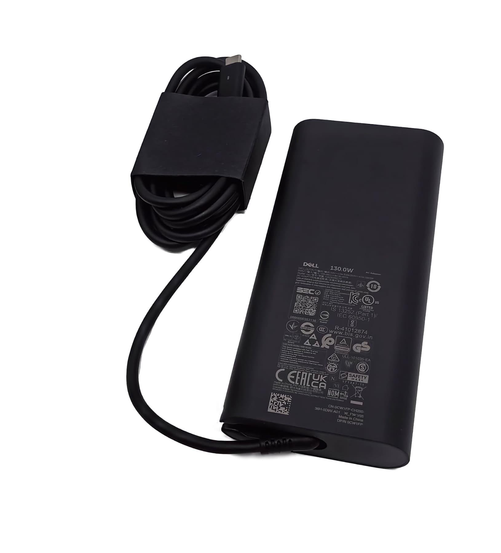 Блок питания для ноутбука Dell 130W 20V/5V 6,5A/1A Type-C/USB-C (07MP1P) - фото 6 Блок питания для ноутбука Dell 130W 20V/5V 6,5A/1A Type-C/USB-C (07MP1P) - фото 6