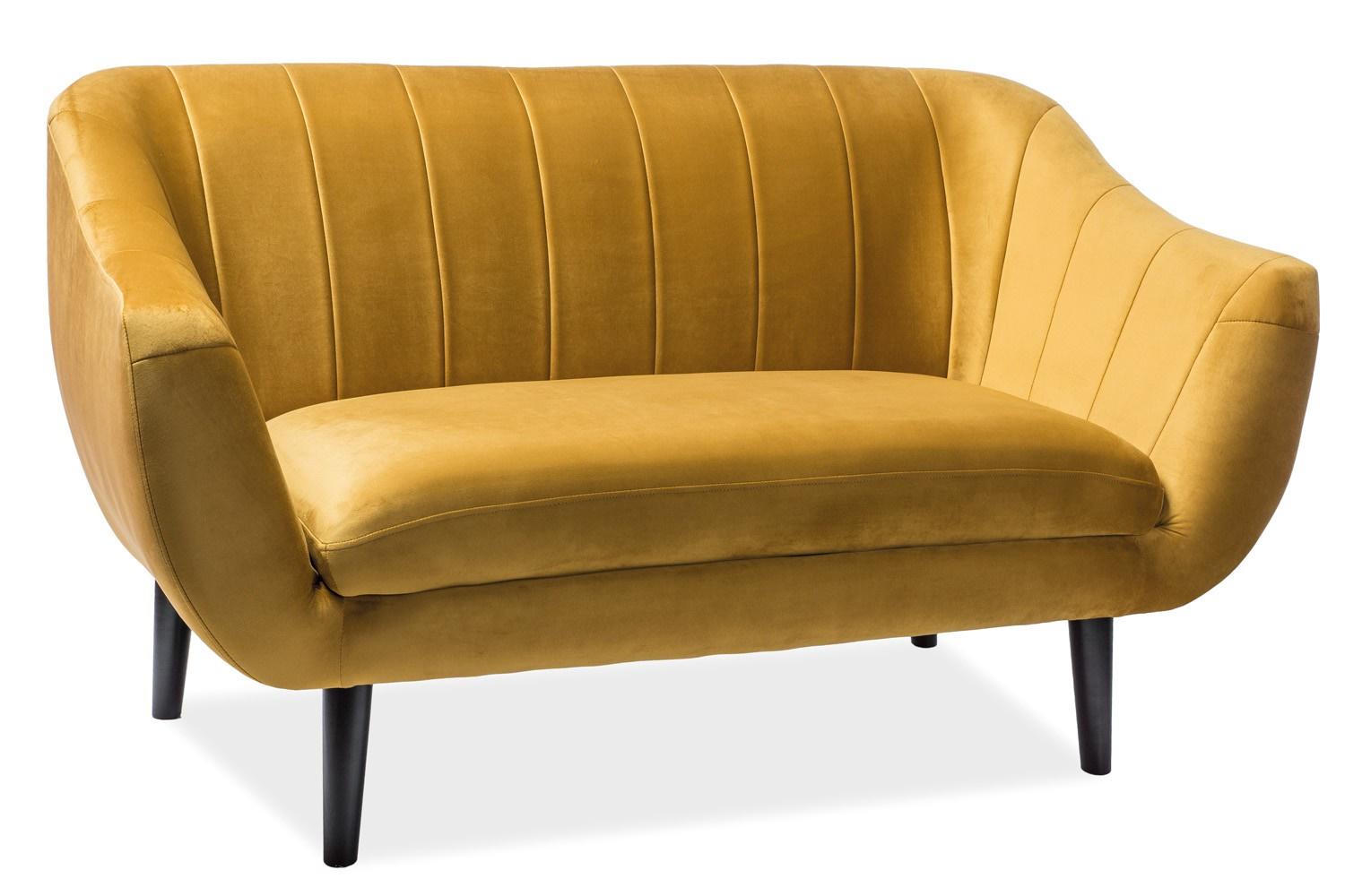 Диван Elite Velvet 2 Каррі (ELITE2V68)