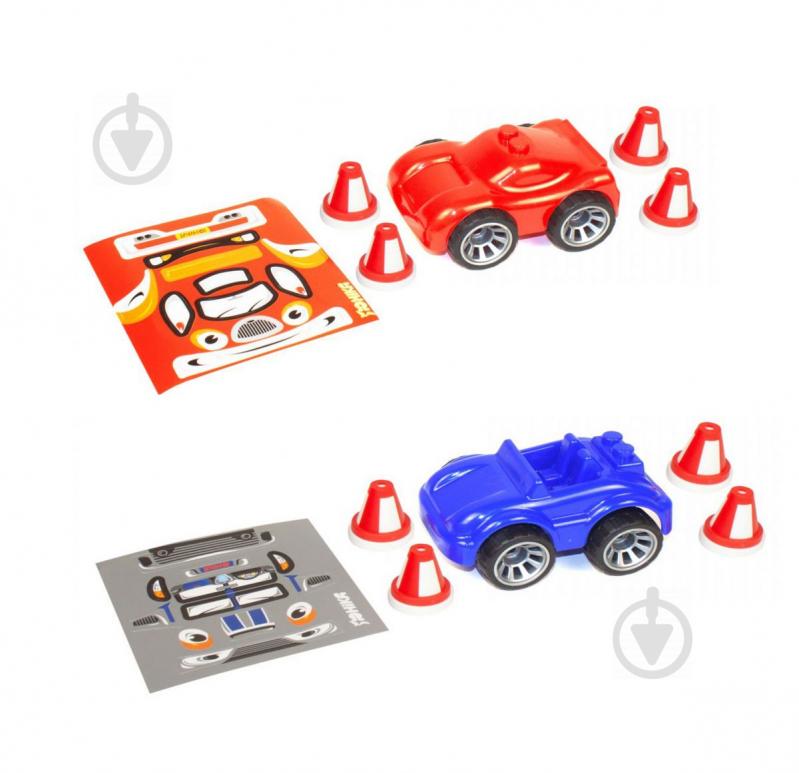 Іграшка-конструктор Автоклуб Мікс 36 деталей Юніка (1252)