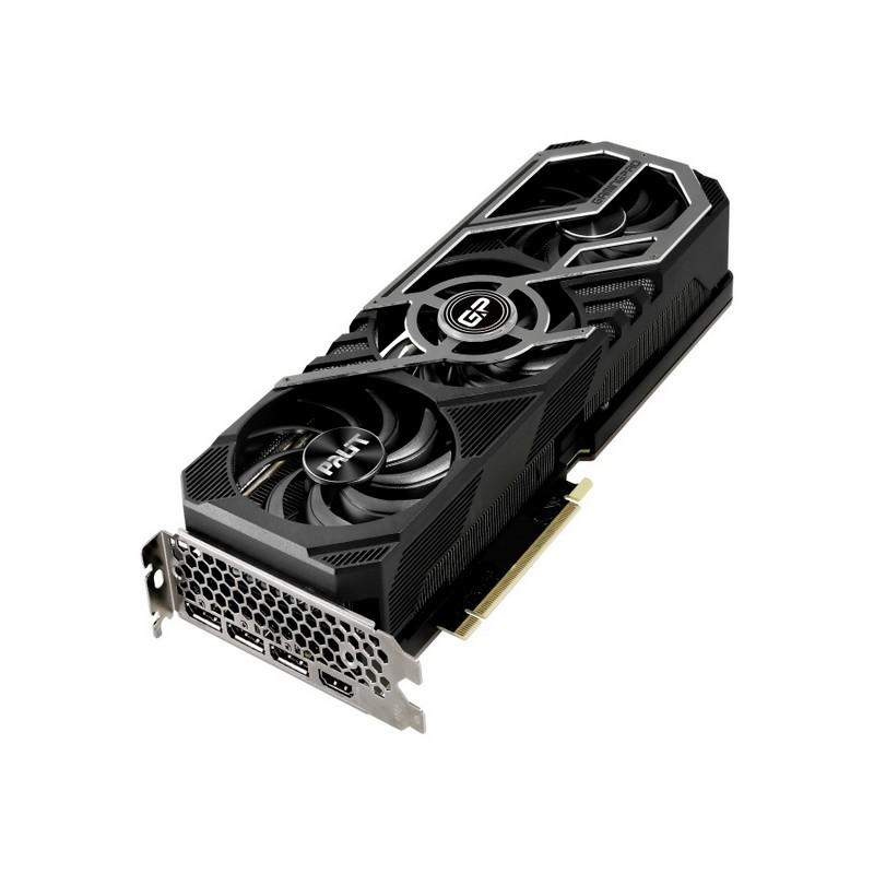 Видеокарта Palit GeForce RTX 3070 GamingPro OC V1 8GB GDDR6 (NE63070S19P2-1041A/LHR)
