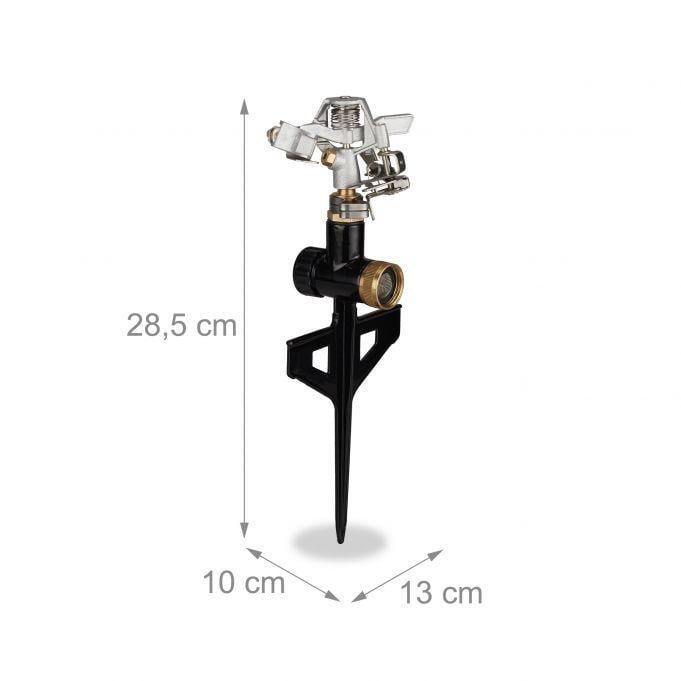 Разбрызгиватель для газонов Relaxdays 360° до 530 м2 радиус регулируемый дальность полива 13 м - фото 4 Разбрызгиватель для газонов Relaxdays 360° до 530 м2 радиус регулируемый дальность полива 13 м - фото 4