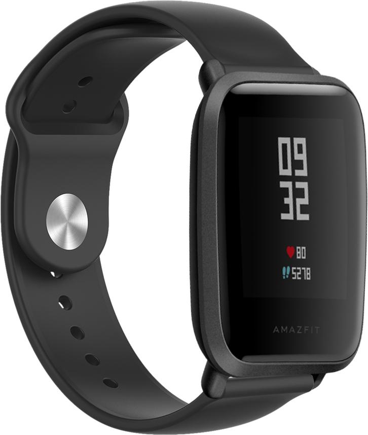 Ремешок Base для Amazfit Bip 20 мм Black (18889) - фото 1