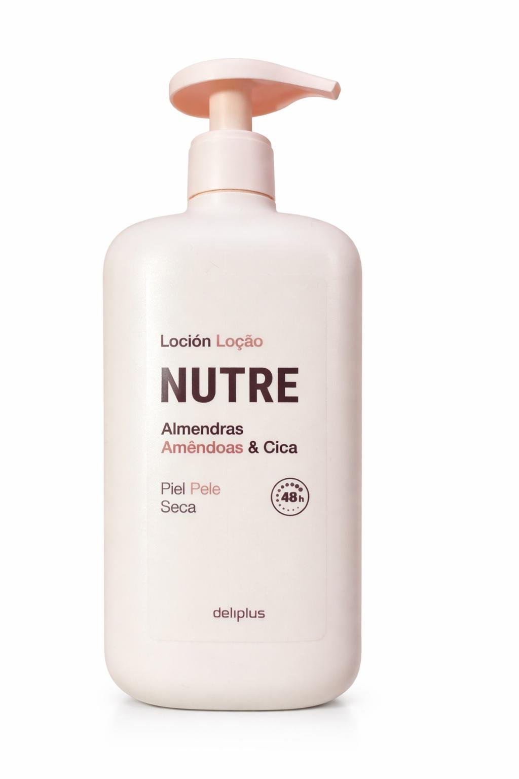 Лосьон для тела Deliplus NUTRE Almonds & Cica 600 мл