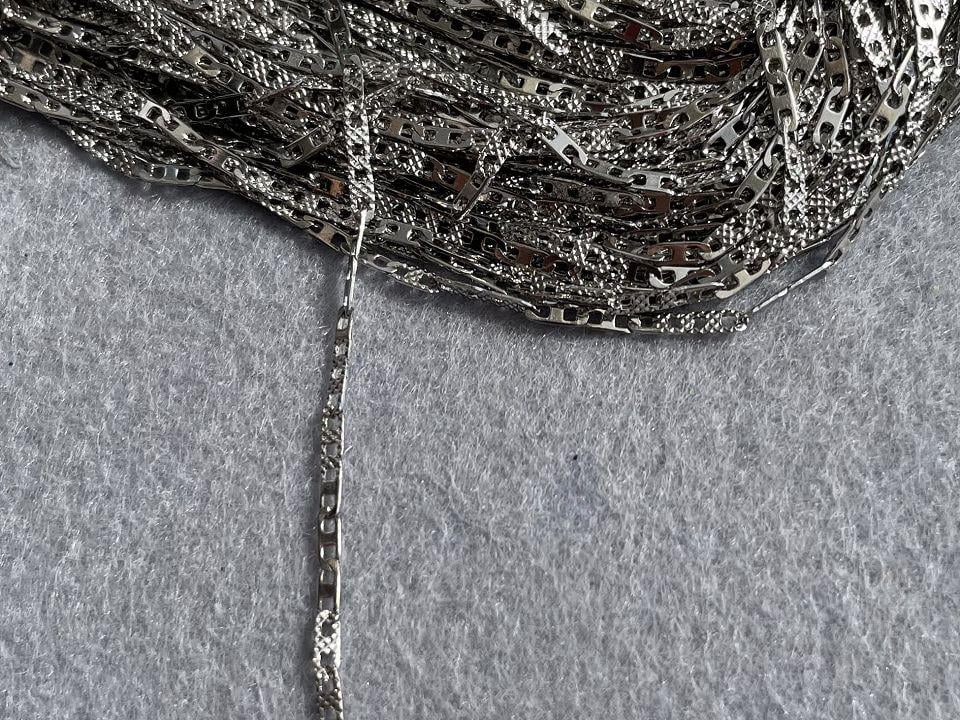 Цепь из нержавеющей стали 5х2 мм из нержавеющей стали Цепь из нержавеющей стали 5х2 мм из нержавеющей стали