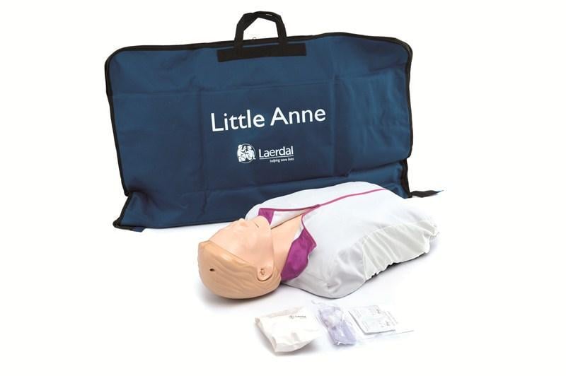 Манекен для серцево-легеневої реанімації Laerdal Little Anne QCPR (НФ-00000205)
