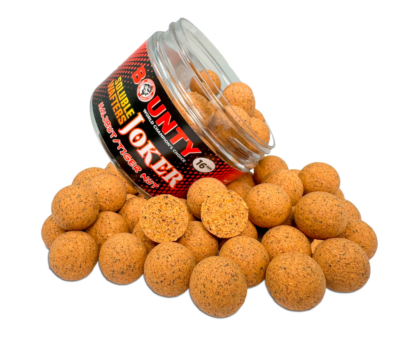 Вафтерс растворимый Bounty Joker Halibut/Tiger Nut 18 мм