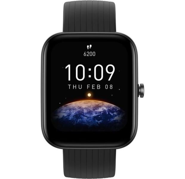 Смарт-годинник Amazfit Bip 3 Black (A2172 black)