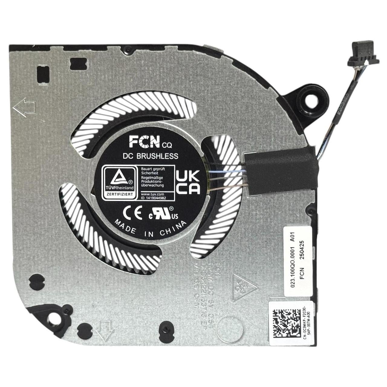 Вентилятор кулер FAN для ноутбука Dell Inspiron 16 Plus 7620 CPU 023.100QO.0001