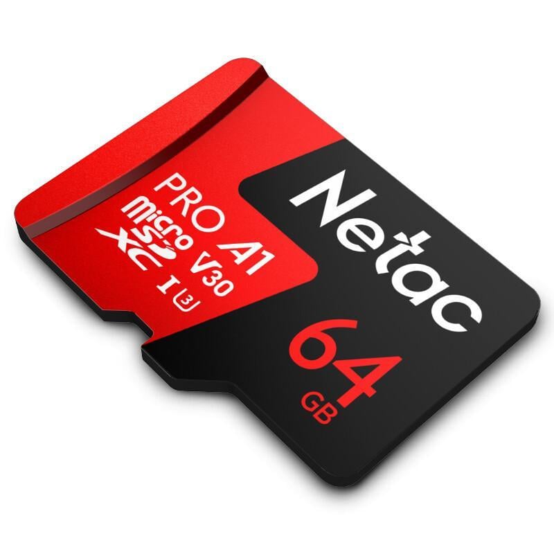 Карта памяти Netac 64 GB microSD