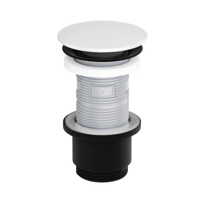 Клапан донний Excellent Design Click-Clack 1 1/4" для умивальника та біде Білий матовий (ARIN.1485.K.01.WHMBL) Клапан донний Excellent Design Click-Clack 1 1/4" для умивальника та біде Білий матовий (ARIN.1485.K.01.WHMBL)
