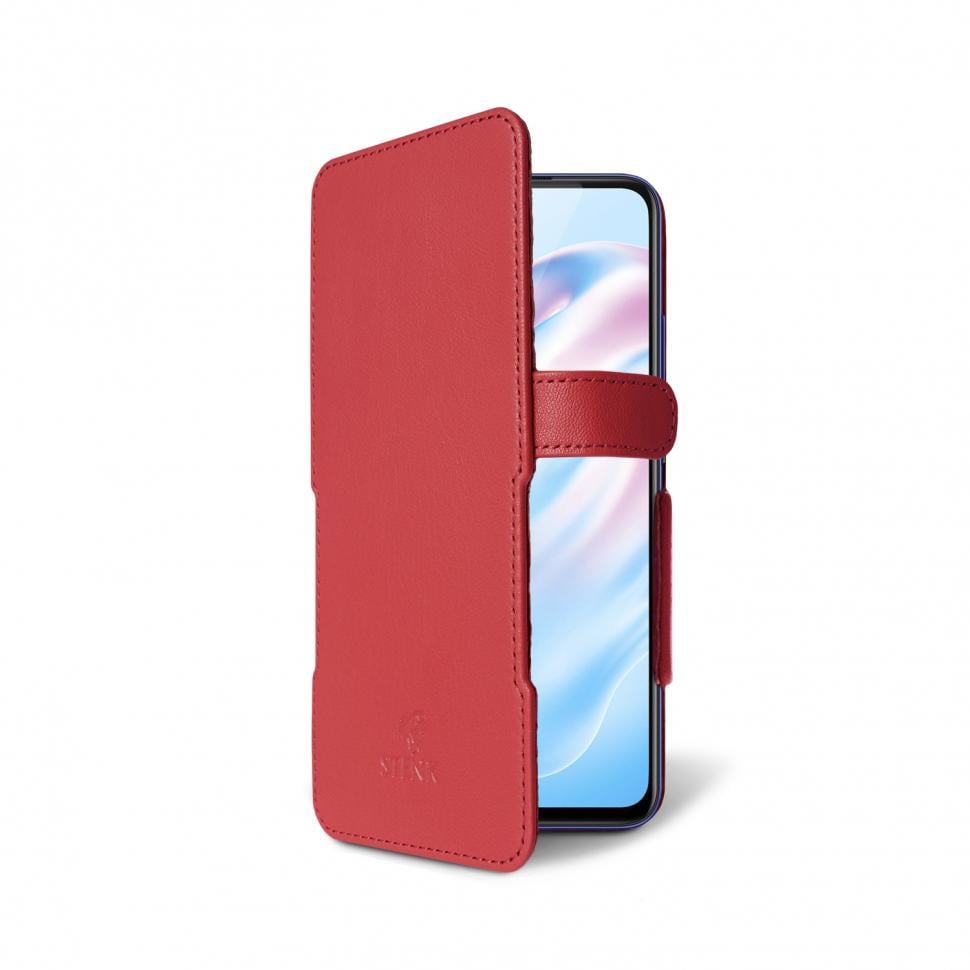 Чехол книжка Stenk Prime для Vivo V17 Красный (65388)