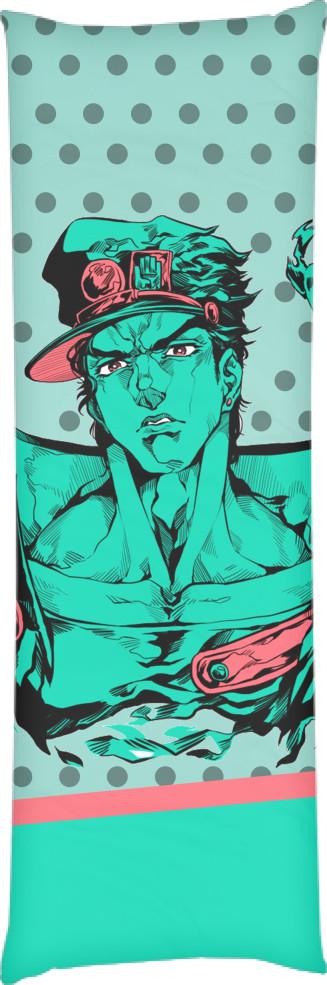Подушка дакимакура Jojo’s Bizarre Adventure 1 40x100 см (13546049)