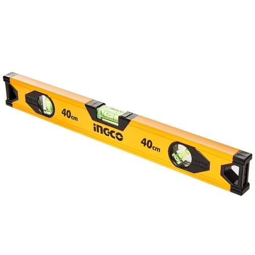Уровень INGCO алюминиевая рамка 1 мм 3 капсулы 40 см (000143497)