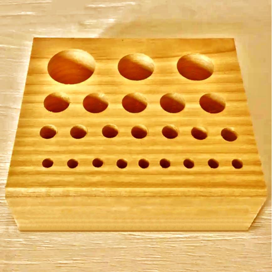 Органайзер кожевника из дерева Мертес Карри (ОКО-002203)