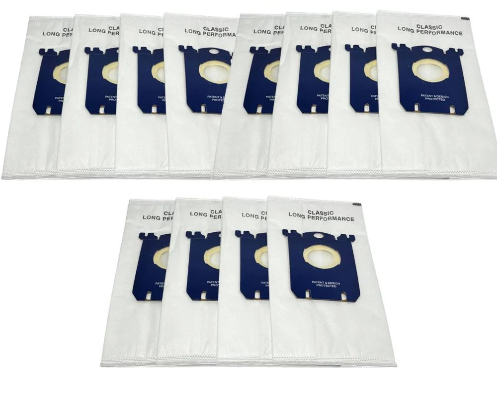 Комплект мешков S‑bag Classic Long Performance 12 шт. для пылесосов Philips/Electrolux/AEG/Zanussi