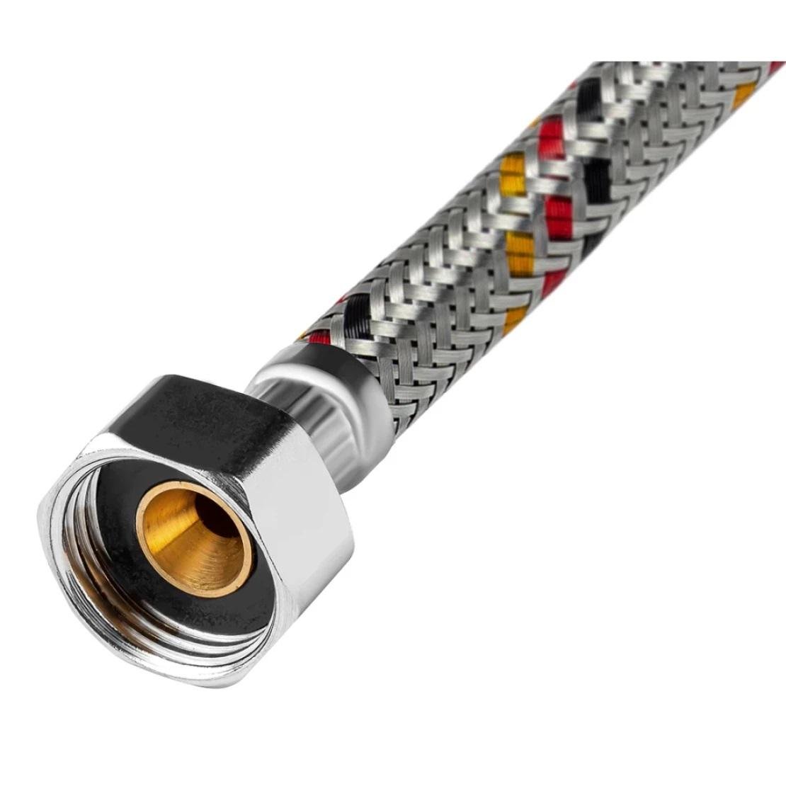 Кран-водонагрівач проточний кухонний Warm 060 Nickel Lidz/гнучка підводка 1/2" ВВ 60 см - фото 10 Кран-водонагрівач проточний кухонний Warm 060 Nickel Lidz/гнучка підводка 1/2" ВВ 60 см - фото 10