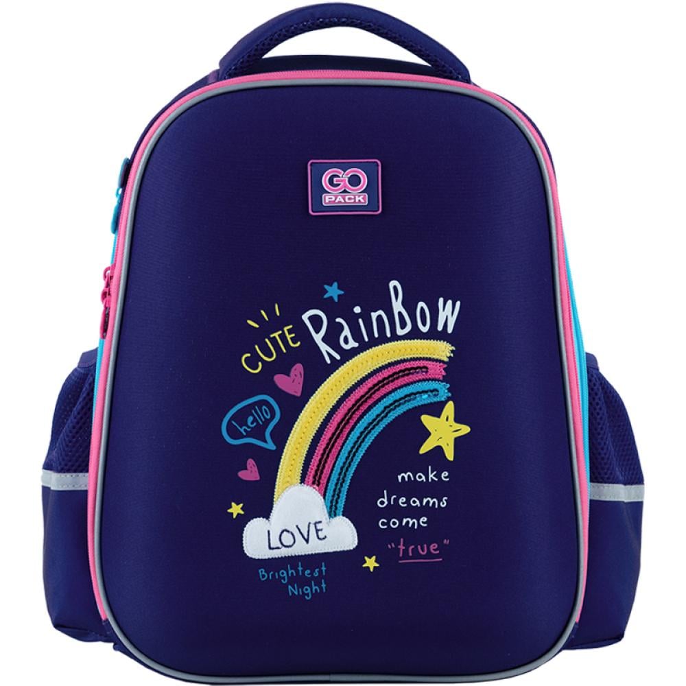 Рюкзак GoPack Education Cute Rainbow полукаркасний (GO24-165M-1)