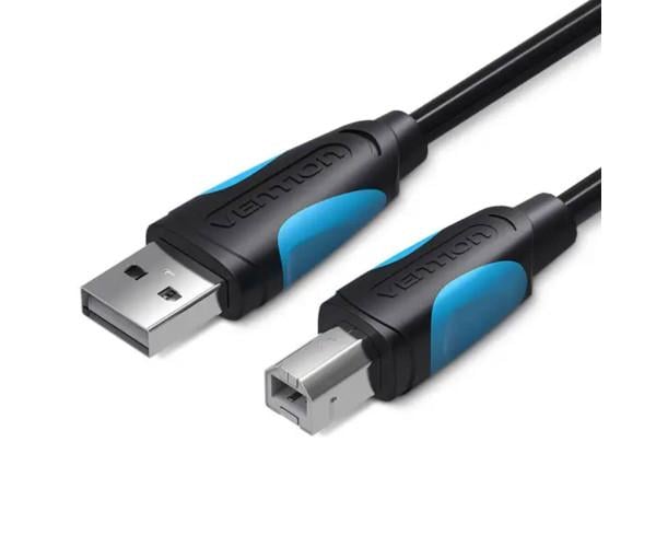 Кабель для принтера Vention USB 2.0 A Male to B Male Print Cable 1 мVAS-A16-B100 Black