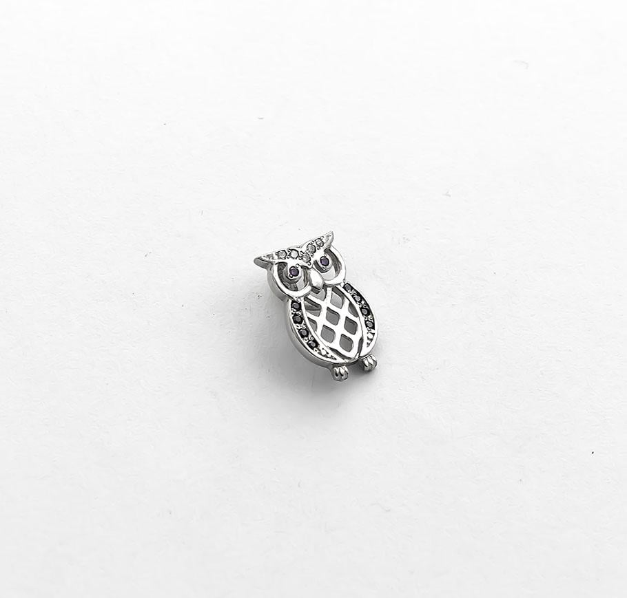 Кулон Maxi Silver 7208 Сова (87208) - фото 2