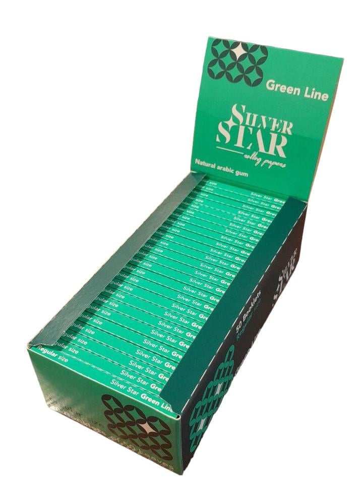 Блок сигаретной бумаги Silver Star Green (98715155)