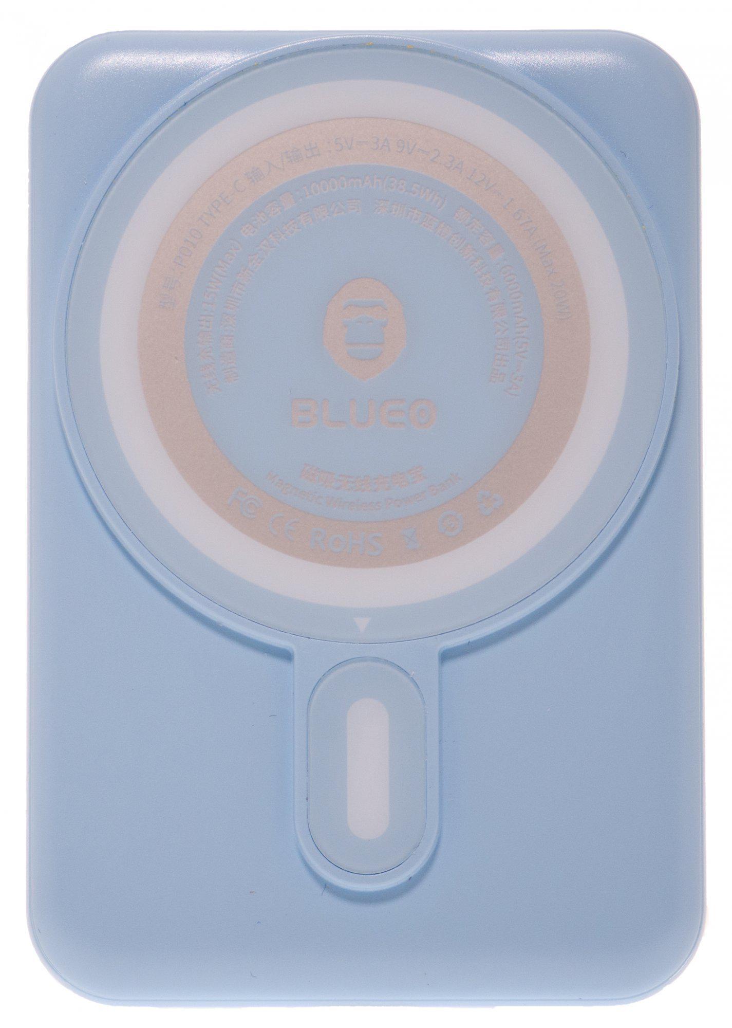 Повербанк УМБ Blueo MagSafe Battery Pack 10000 mAh Blue