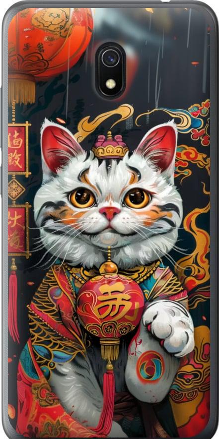 Чехол на Xiaomi Redmi 8A China Cat v2 (6135t-1794-42517) Чехол на Xiaomi Redmi 8A China Cat v2 (6135t-1794-42517)