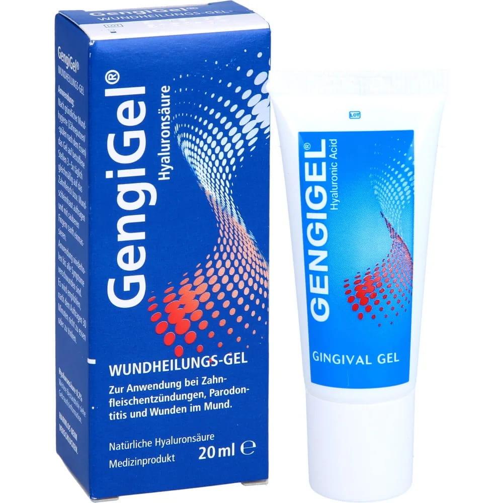 Гель для десен с гиалуроновой кислотой GENGIGEL Oral Gel 20 мл Гель для десен с гиалуроновой кислотой GENGIGEL Oral Gel 20 мл