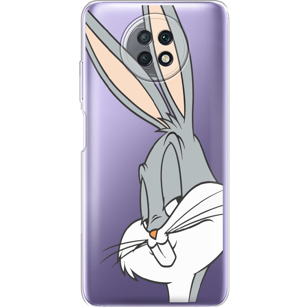Чехол BoxFace Xiaomi Redmi Note 9T Lucky Rabbit Прозрачный силикон (42123-bk81-42123)